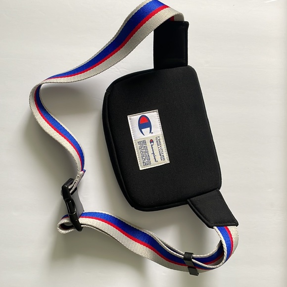 CHAMPION Black Belt bag, Fanny pack, extended strap. - Picture 3 of 7